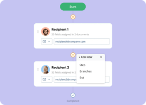 Track your document workflow in real time 1